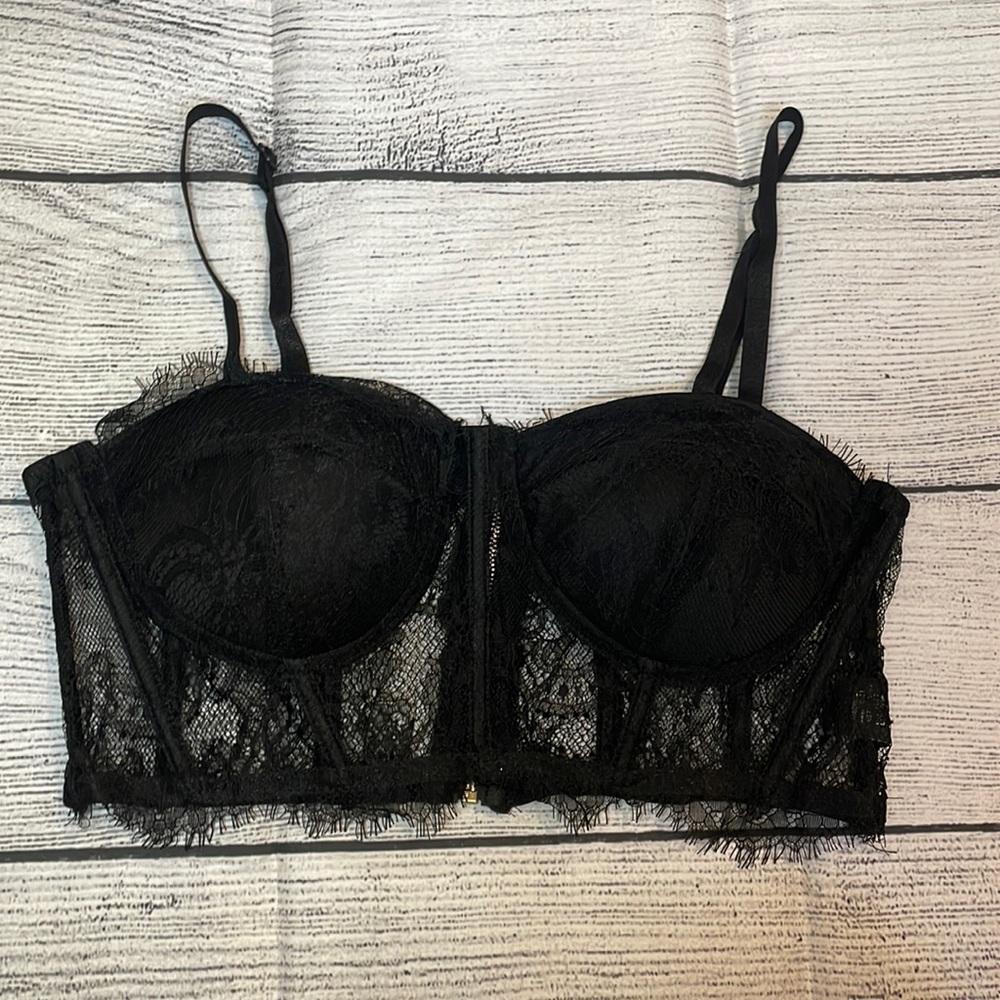 Lace corset top